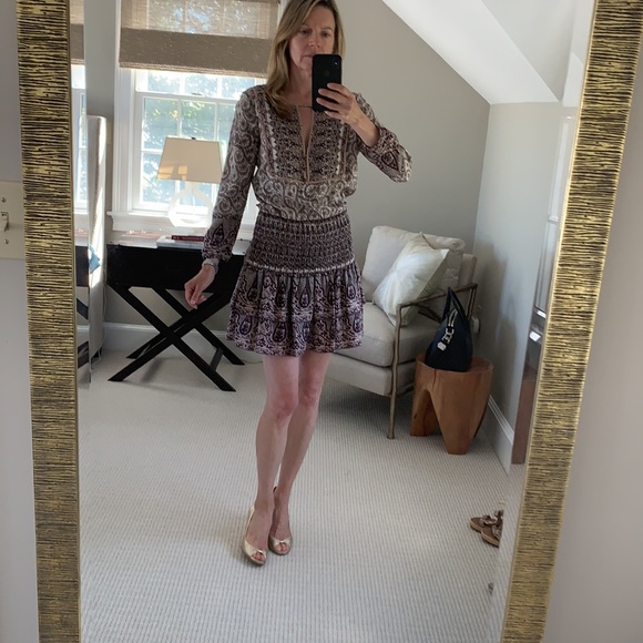 Veronica Beard Dresses & Skirts - Veronica Beard silk paisley patterned mini dress